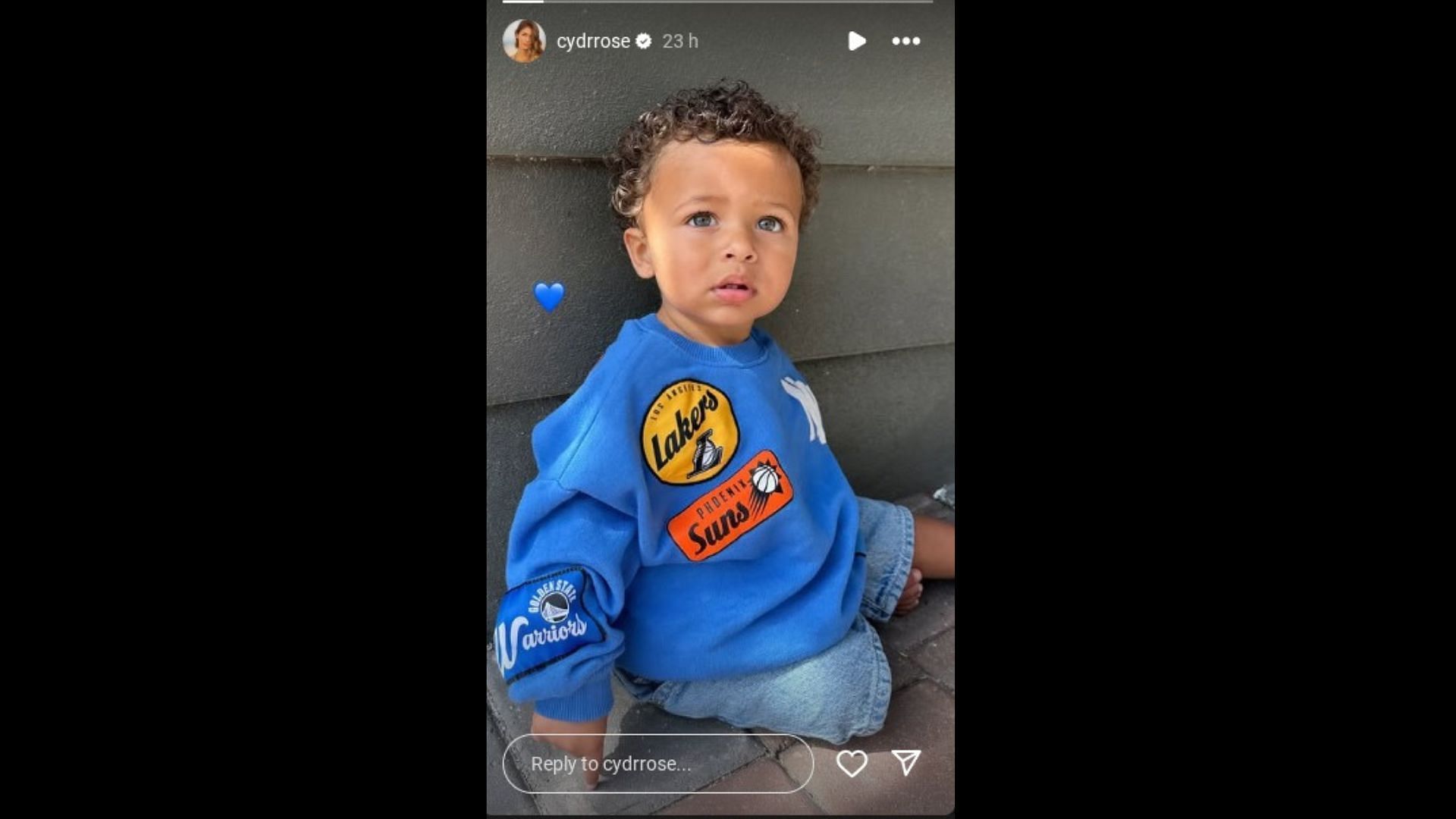 Cydney Moreau shared another glimpse at her young son Ace. (Credits: @cydrrose)